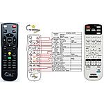 EPSON EB-X14, EB-1880, 1547200 - távirányító lézermutatóval