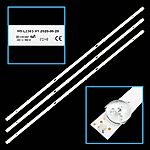 FOX MS-L2383 V1 LED háttérvilágítás 43DLE172, 43DLE178, 3080543D11DTZ002 - 3 szalag 824mm