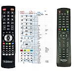 XORO HTL 3246 V2,  HTL 2447, HTC 2448 3248 -   


kompatibilis General márkájú távirányító