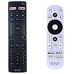 KIVI RC40, 32F750NB, 32F740LB, 32H740LW, 32H540LB, 40F750NB - eredeti gyári távirányító hangvezérléssel