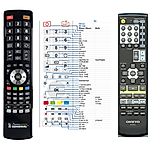 ONKYO RC-645S, RC-646S, RC-647M -   


kompatibilis General márkájú távirányító
