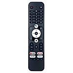 HAIER HTR-U31, H43K66UG Plus, H50K66UG, H55K66UG, H58K66UG - csere távirányító hangvezérléssel