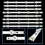 LG AGF78402101, DLED TELJES ARRAY AGF78402101AL LED háttérvilágítás - 8 szalag 400+425mm készlet
