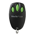 Távirányító rádiós (RF) csere MERLIN + 2.0 E945M, 1D7449-1  ugyanaz a dizájn és funkciók