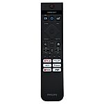 PHILIPS 398GM10BEPHND000SY, 996592404207 - eredeti gyári távirányító hangvezérléssel és háttérvilágítással