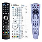 UNIVERSUM DVD-DR4020, DVD-DR4030, DVD-DR4050, DVD-DR4060 -   


kompatibilis General márkájú távirányító