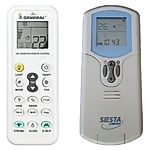DAIKIN SIESTA COMFORT ATYN26FMV1B, ATYN35FMV1B -   


kompatibilis General márkájú távirányító