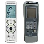 SANYO RCS-3S1, SAP-K97GHS5A/E -   

luxus háttérvilágítású 
távirányító