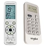 WHIRLPOOL DG11J1-3A, SPIW309L, SPICR312W, SPIW318A2WF -   

luxus háttérvilágítású 
távirányító