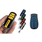 AVIDSEN 504250 - Luxus fém 4 csatornás távirányító VATRONIC