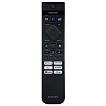 PHILIPS 398GM10BEPHNI000CR, 398GM10BEPHNI000SY, SRC-3512-08, 996592404212 - eredeti gyári távirányító hangvezérléssel és háttérvilágítással