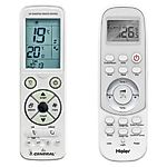 HAIER AS07NS3HRA, AS09NS3HRA, AS12NS3HRA, AS15NS3HRA, AS18NS3HRA, AS24NS3HRA -   

luxus háttérvilágítású 
távirányító