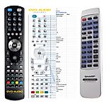 SHARP 92L33X000XX010 -   


kompatibilis General márkájú távirányító
