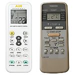 TOSHIBA WH-E1YE,  RAS- M10YKV-E, RAS- M13YKV-E, RAS-M18YAV-E, RAS-M10YKCV-E, RAS-M13YKCV-E, RAS-M18YACV-E -   


kompatibilis General márkájú távirányító