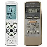 TOSHIBA WH-E1YE,  RAS- M10YKV-E, RAS- M13YKV-E, RAS-M18YAV-E, RAS-M10YKCV-E, RAS-M13YKCV-E, RAS-M18YACV-E -   

luxus háttérvilágítású 
távirányító
