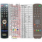 VIEWSONIC RCS-200, RC-46KEY -   


kompatibilis General márkájú távirányító