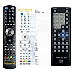 SCOTT M TV78 HT -   


kompatibilis General márkájú távirányító