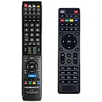 LTC HD401, HD402, HD501, HD502, T201, T202, T203, T204 + TV vezérlés (mini TV) - távirányító duplikátum