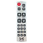 SEKI EASY PLUS silver-black - learning remote control