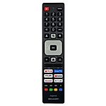 SHARP AQUOS SHW/RMC/0159N, 32HF3865E, 40HF3265E - eredeti gyári távirányító