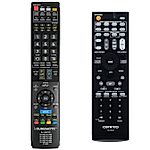 ONKYO RC-762M + TV vezérlés (mini TV) - távirányító duplikátum