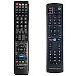 MEDIALINK M9, M10 + TV vezérlés (mini TV) - távirányító duplikátum