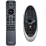 SAMSUNG BN59-01181B - fémburkolatú, háttérvilágítással rendelkező, VOICE és varázslatos funkciók nélküli kompatibilis távkapcsoló MAYAK