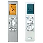 VIVAX RG10A1, RG10B,  ACP-12CH35,  ACP-09CH25, ACP-18CH50, ACP-09CH25, ACP-24CH70 - eredeti gyári távirányító háttérvilágítással