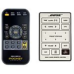 BOSE WAVE, AWR1-2w, AWR1-1w, AWR113, AWR131, AWR132 -   


távirányító
 duplikátum