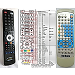 TESLA L-5422 DVD -   


kompatibilis General márkájú távirányító