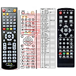 ECG DVD2280DVB-T -   


kompatibilis General márkájú távirányító