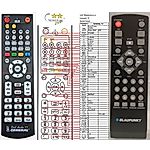 BLAUPUNKT MS6BK -   


kompatibilis General márkájú távirányító