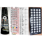 ECG DVP9707DVB-T -   


kompatibilis General márkájú távirányító