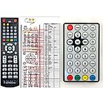 ECG DVP7808DVB-T, DVP9808DVB-T -   


kompatibilis General márkájú távirányító
