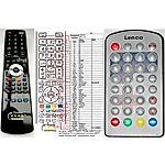 LENCO TFT-711 -   


kompatibilis General márkájú távirányító