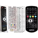 LENCO TFT-1026 -   


kompatibilis General márkájú távirányító