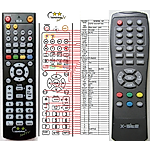 X-SITE XS-DVBT-55B -   


kompatibilis General márkájú távirányító