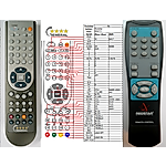 REDSTAR RS213, RS214, RS215, RS217 -   


kompatibilis General márkájú távirányító