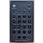 BOSE WAVE I, II, III, IV - helyettesítő távirányító
FEKETE