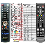 CLARKE TECH ET-9100, ET-9200, ET-9500HD -   


kompatibilis General márkájú távirányító