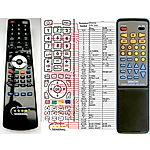 DENON RC-840, RC-841 -   


kompatibilis General márkájú távirányító